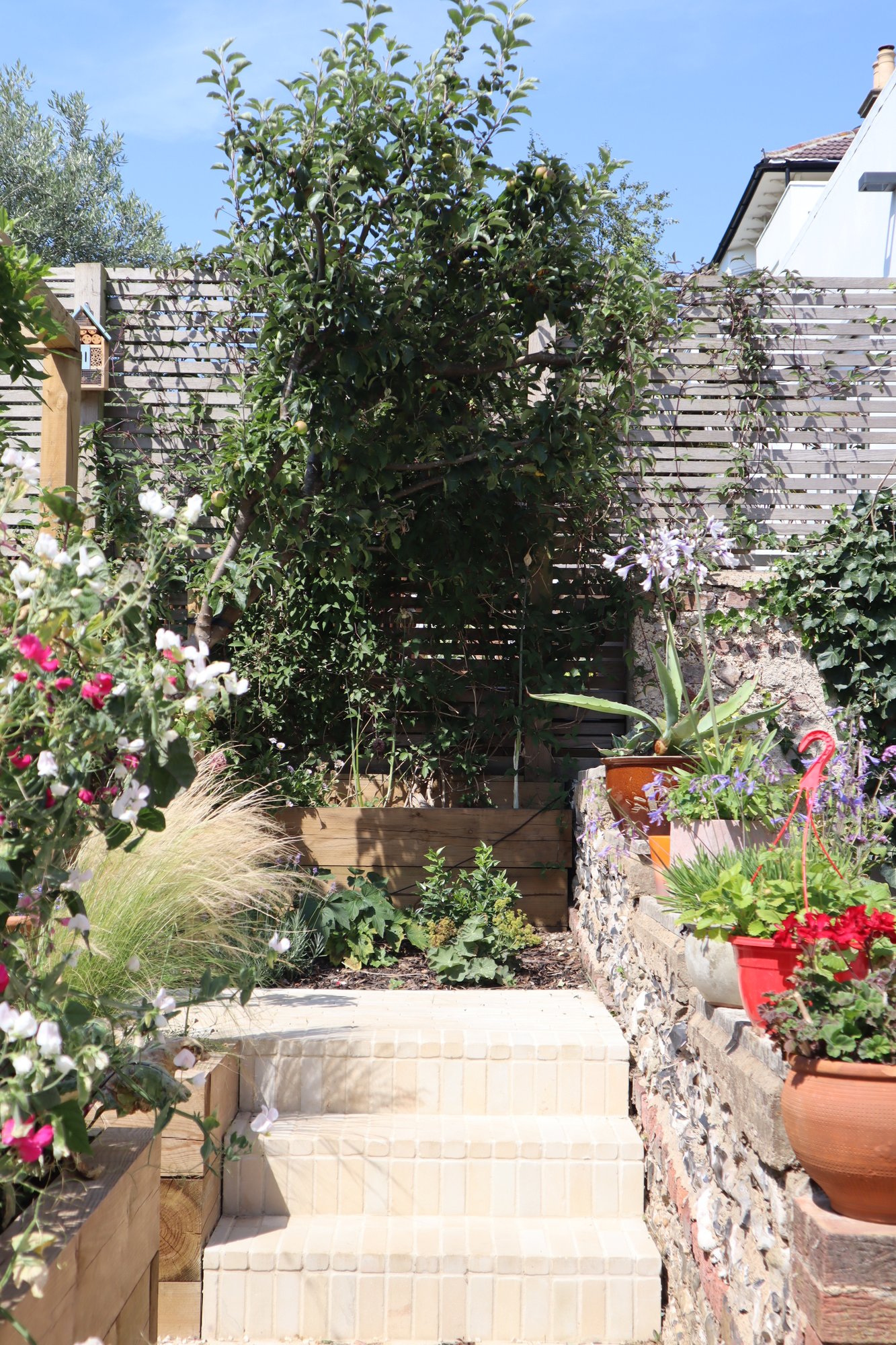 Tiered Kitchen Garden detail