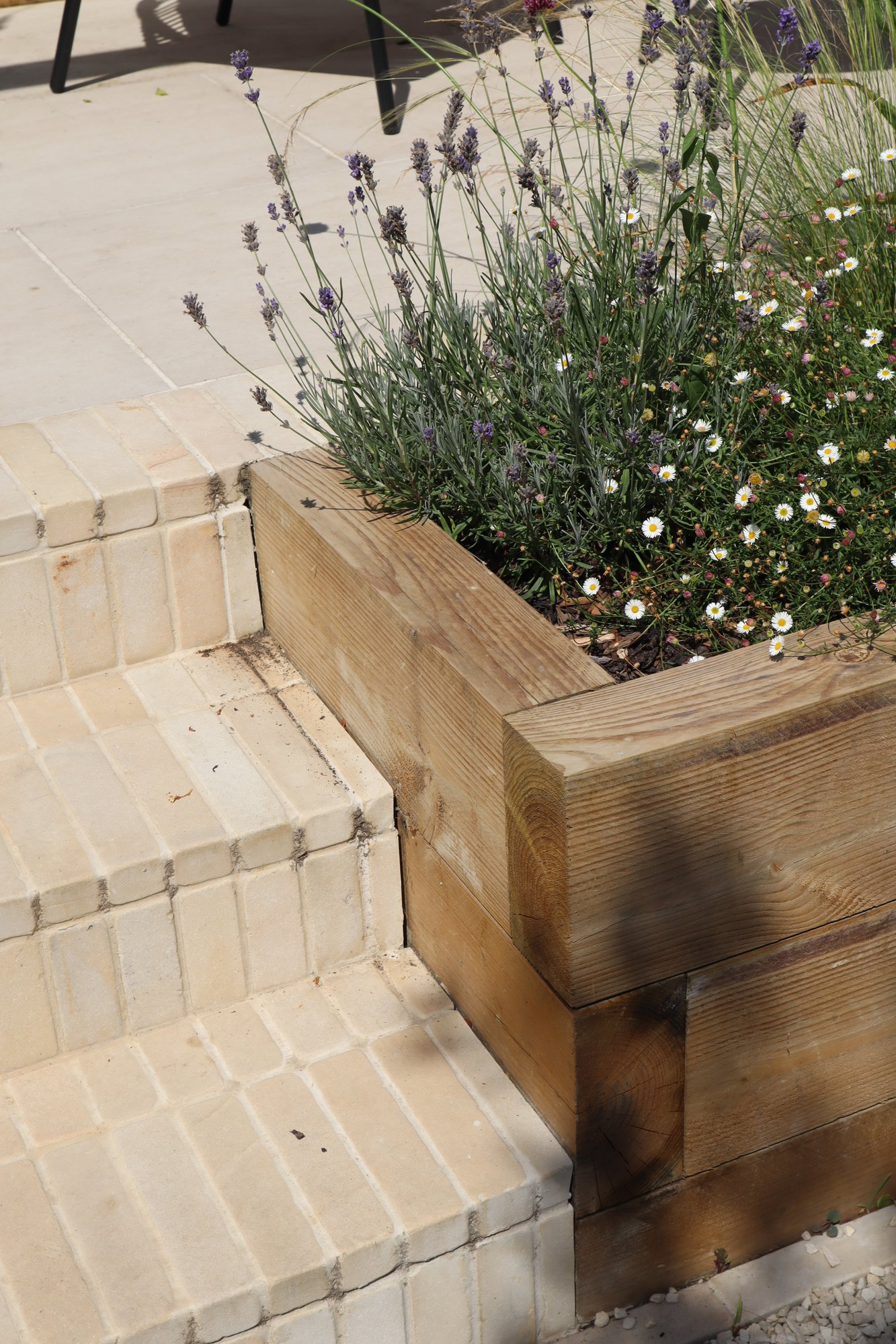 Tiered Kitchen Garden detail