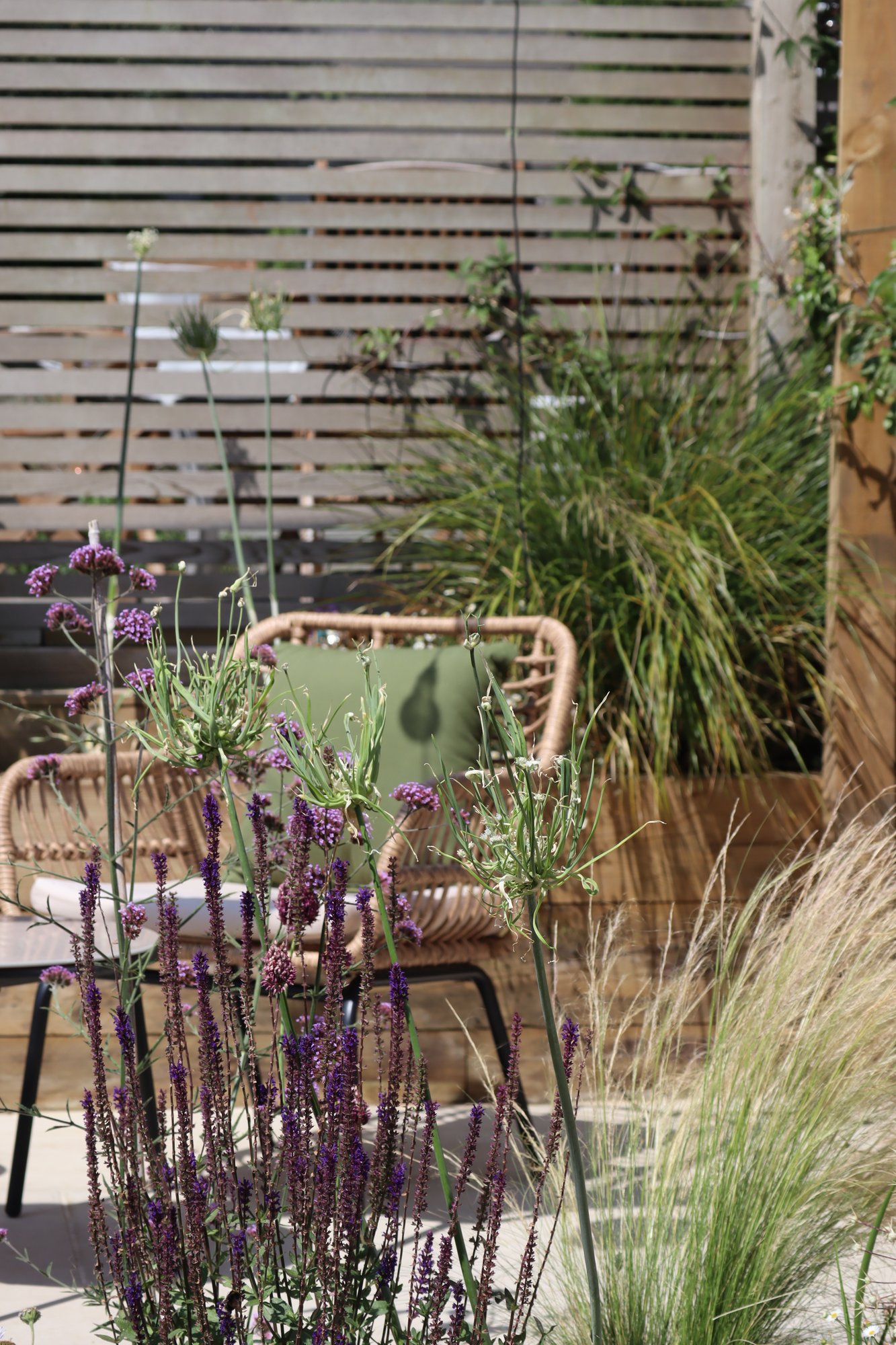 Tiered Kitchen Garden detail
