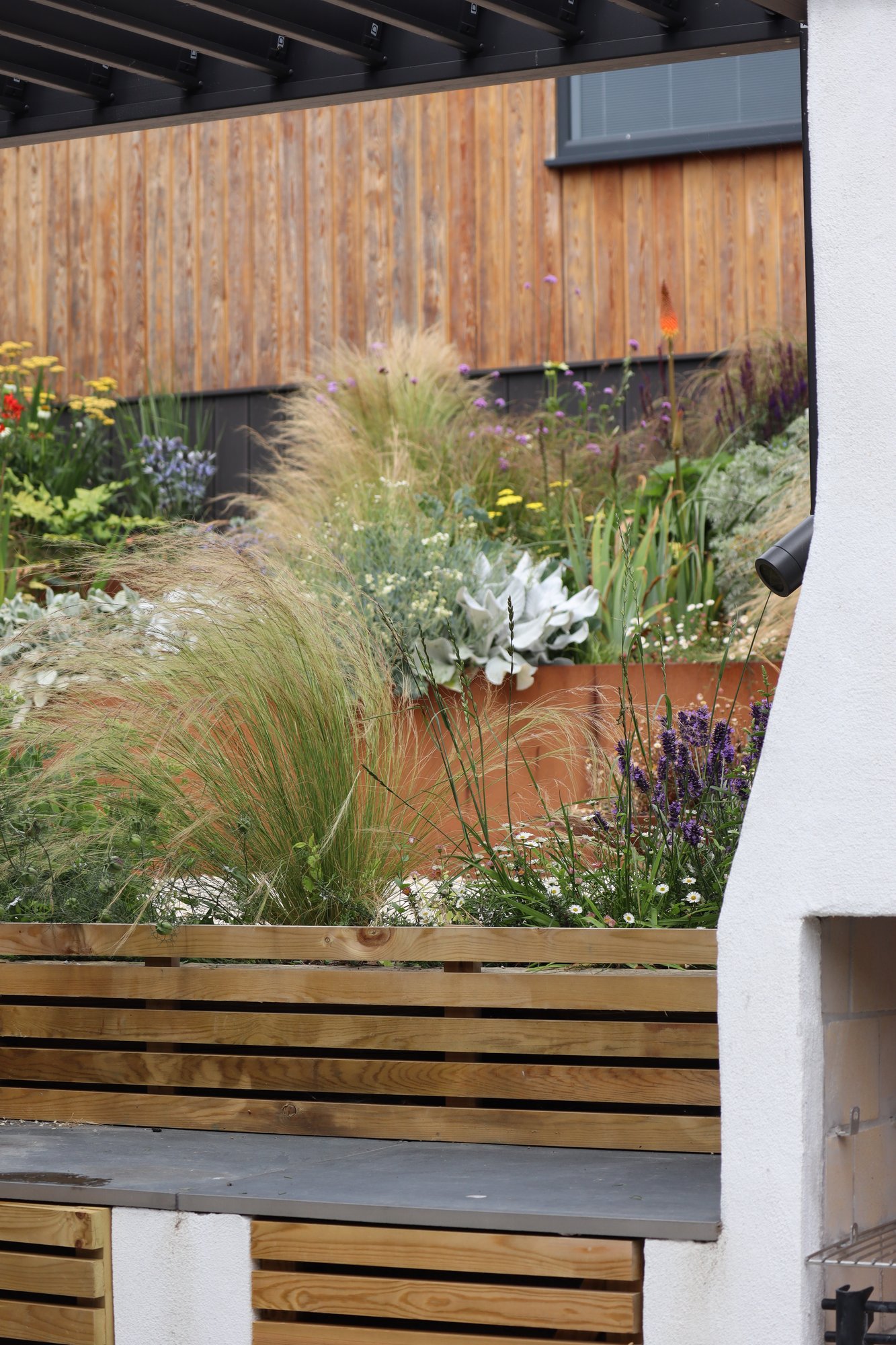 Corten Terraces detail