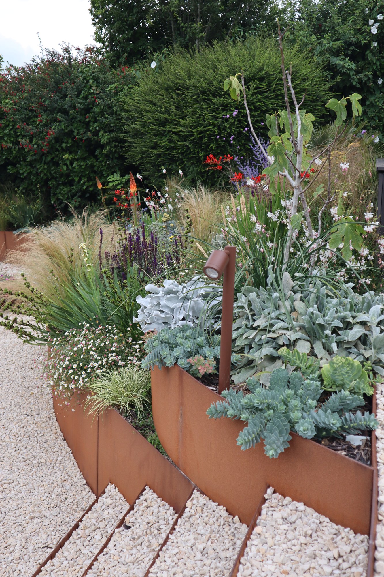 Corten Terraces detail