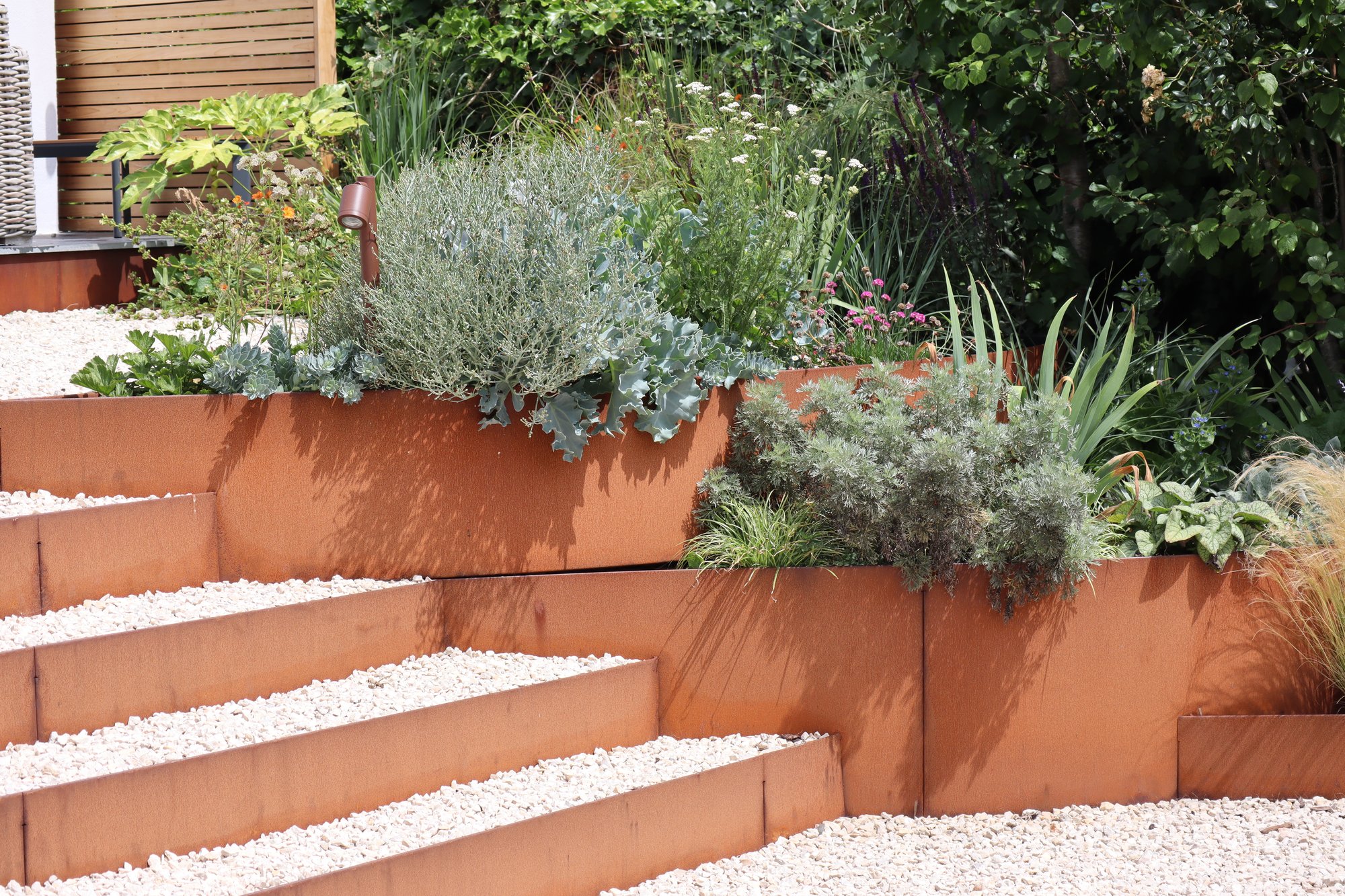 Corten Terraces detail